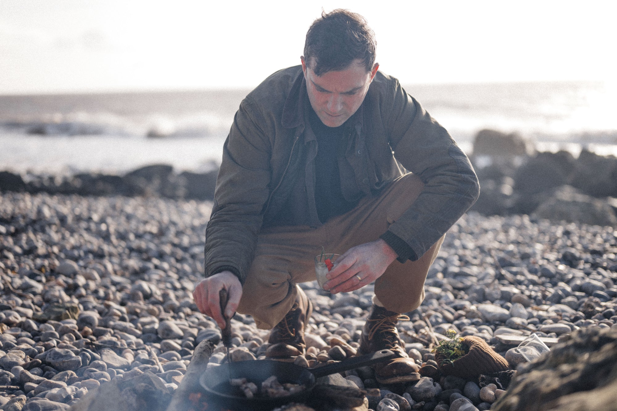 Gill Meller cooking outdoors with Pentire – Pentire UK